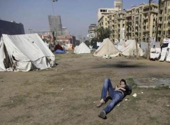 الخيام بميدان التحرير