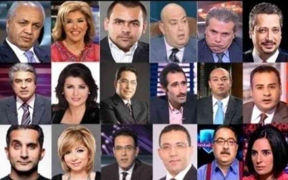 إعلاميين مصريين
