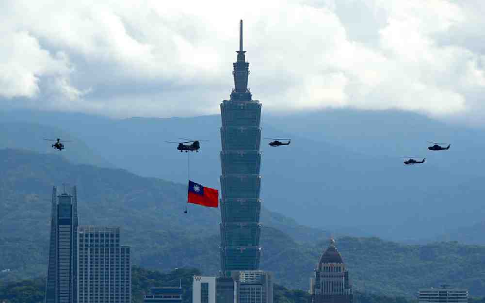 حظر جوي صيني فوق تايوان