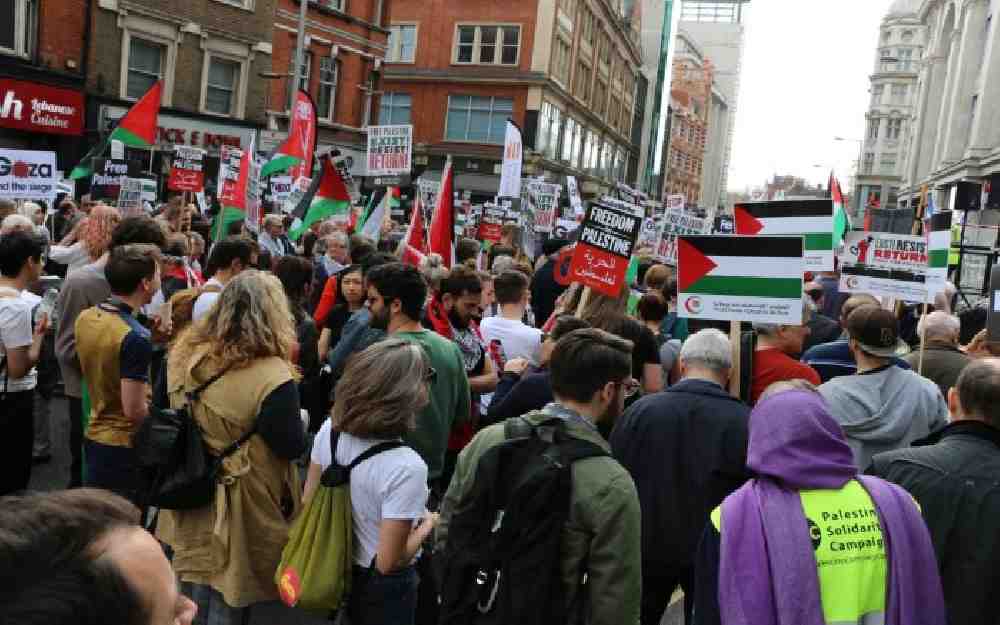 تظاهرات في عواصم أوروبية دعماً لفلسطين