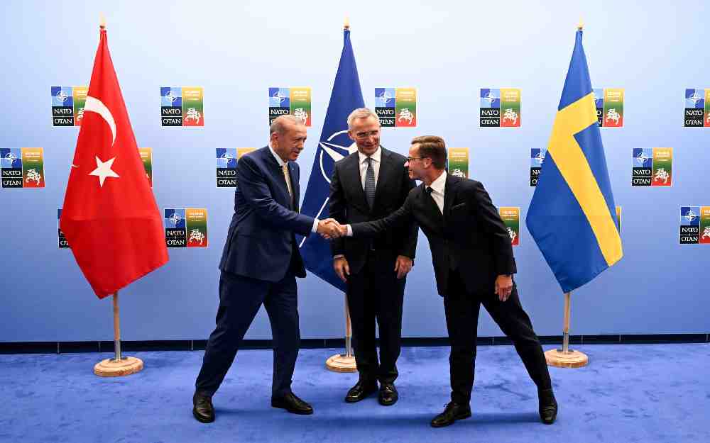 انضمام السويد إلى الناتو