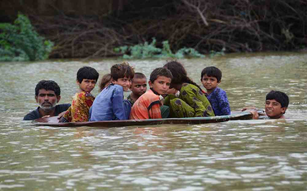 الفيضانات الكارثية فى باكستان