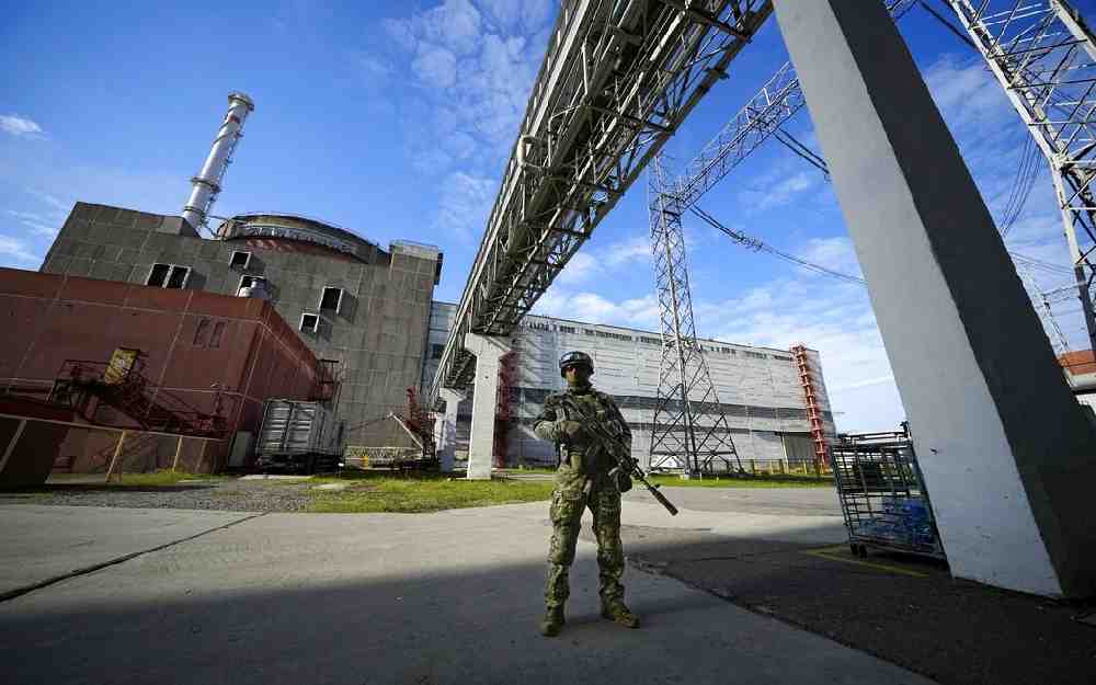 محطة زاباروجيا الأوكرانية للطاقة النووية