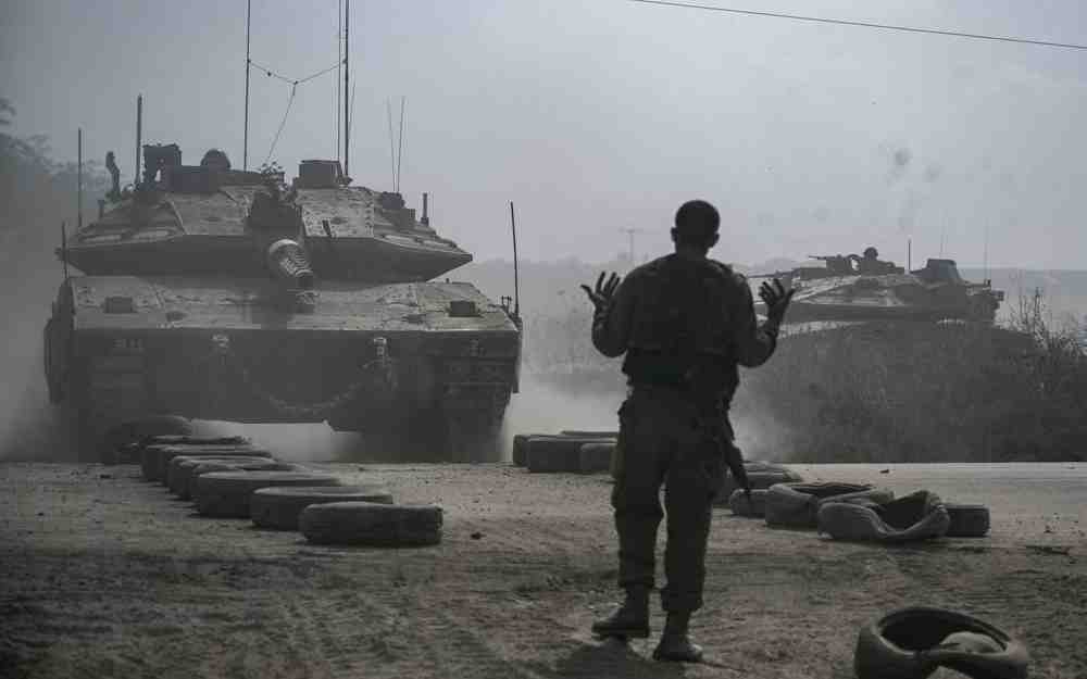 قوات برية تتوغل في غزة
