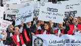 إضراب القضاة بتونس