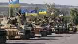 مئات الدبابات في كييف