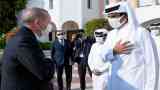 أمير قطر يلتقي الرئيس التركي