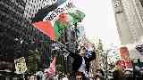 تظاهرة رياضية بنيويورك لدعم غزة