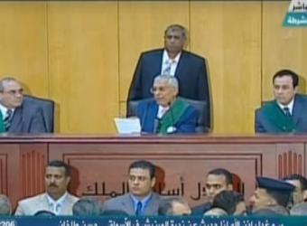 رئيس المحكمة بقضية مبارك