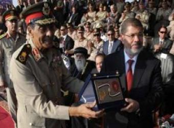 مرسي مع طنطاوي