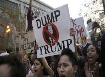 تظاهرات ضدّ ترامب