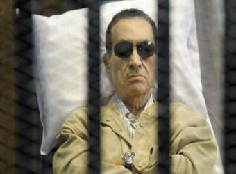 قرار تنحى مبارك