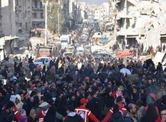تهجير سكان حلب