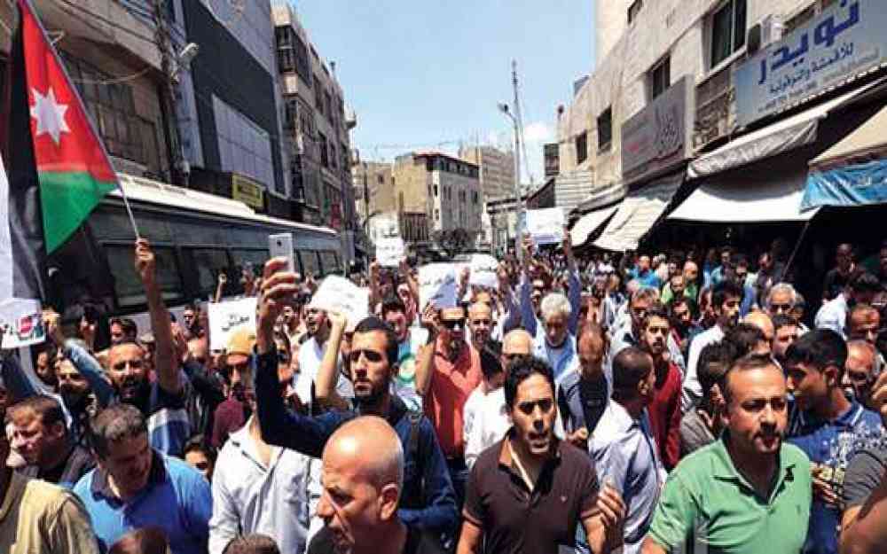 الاحتجاجات في الأردن