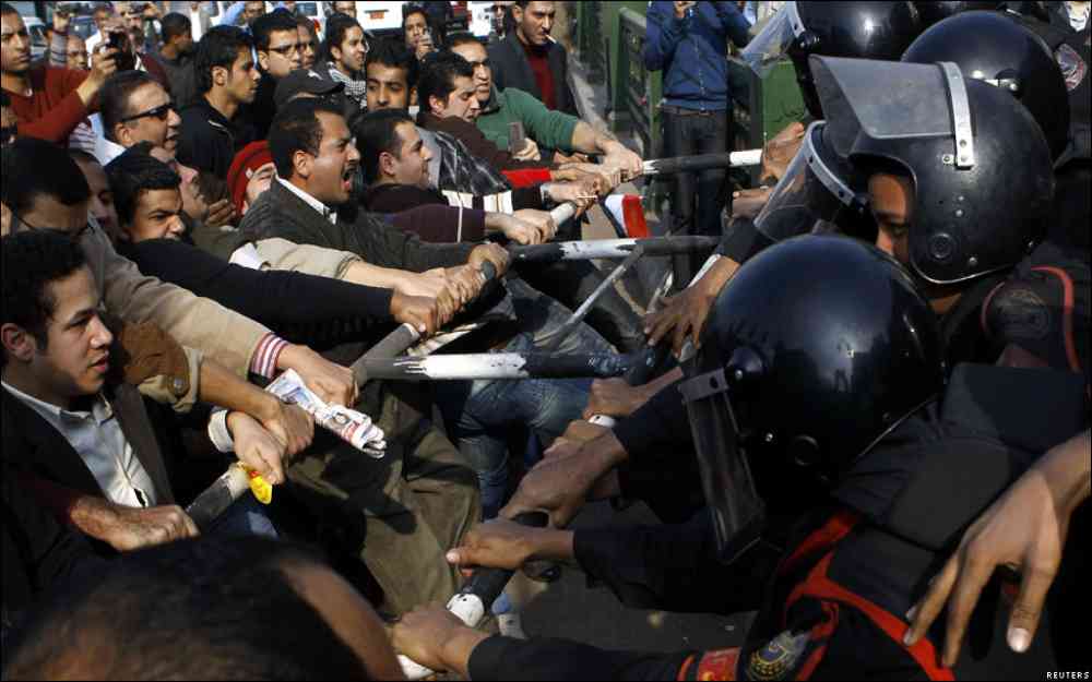 مظاهرات 25 يناير في التحرير