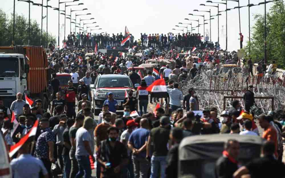 مظاهرات العراقيين