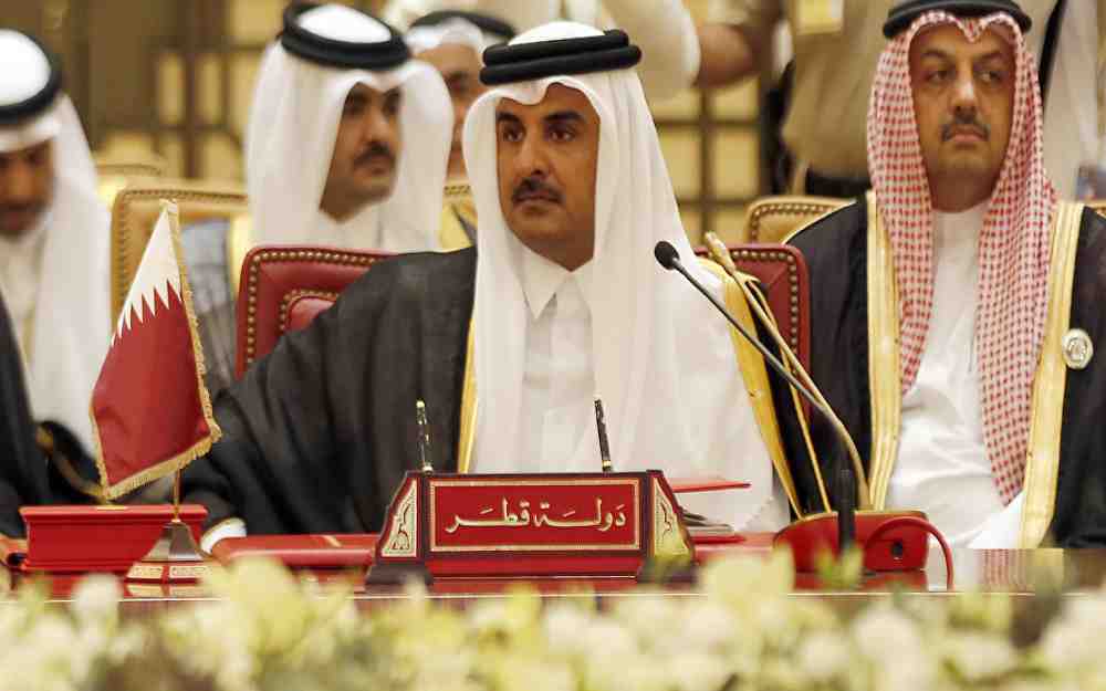 غياب أمير قطر