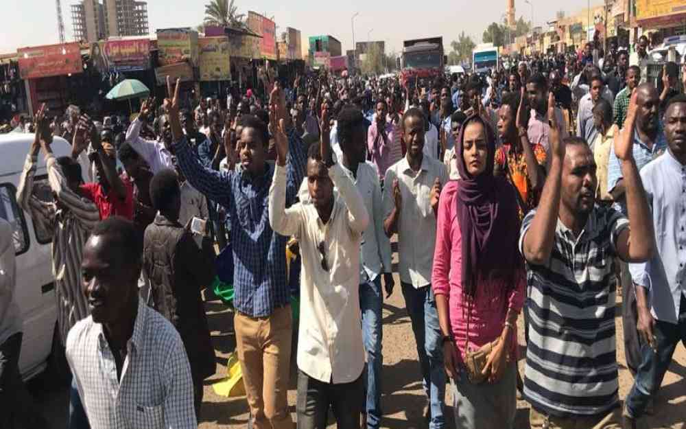 المظاهرات السودانية