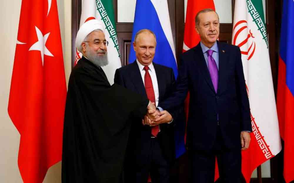 التحالف الروسي التركي الإيراني