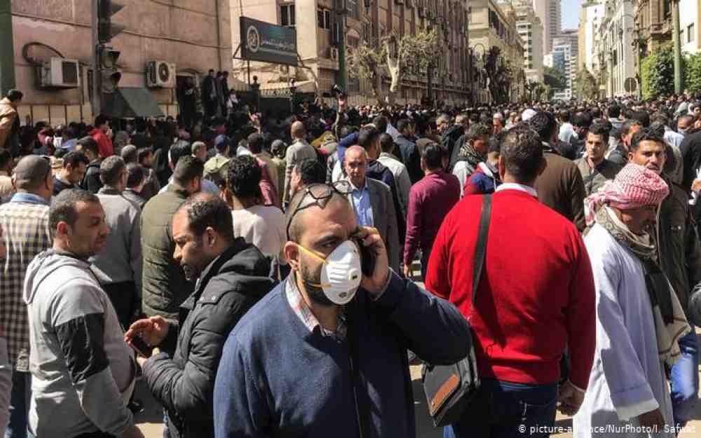 تفشي الوباء بمصر
