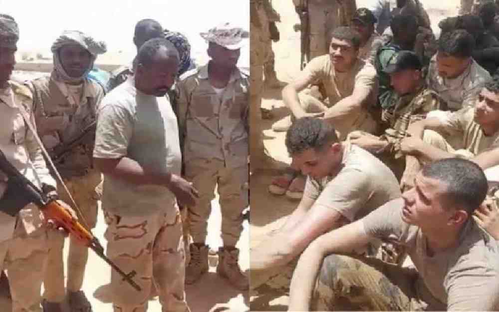 الجنود المصريين المحتجزين في السودان