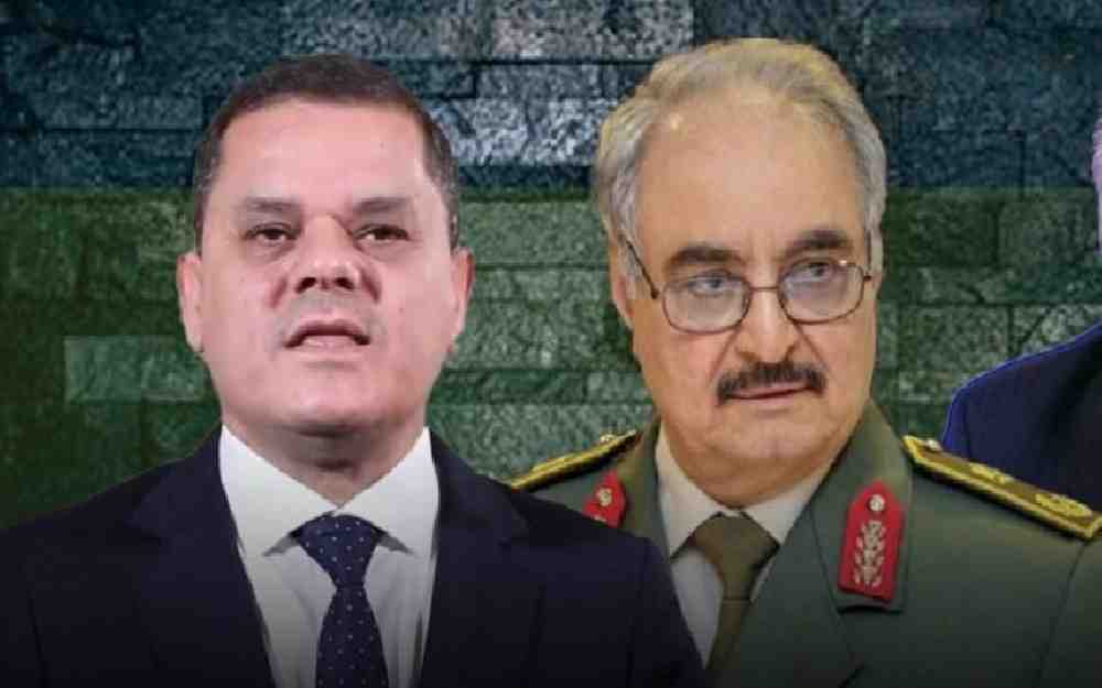 خليفة حفتر الدبيبة