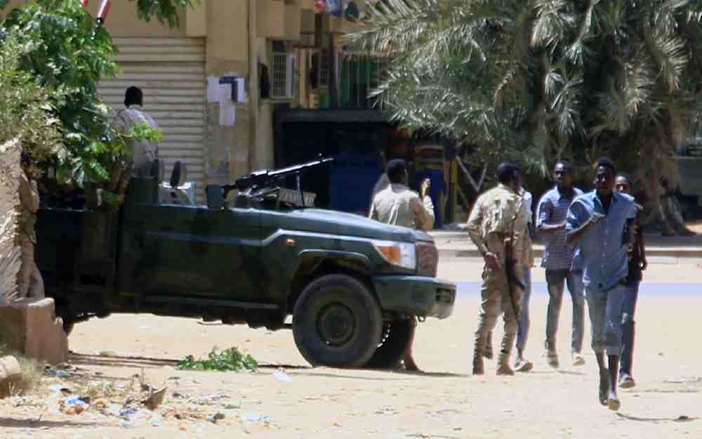 المعارك في السودان
