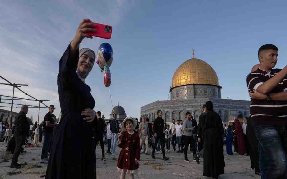 صلاة عيد الأضحى في الأقصى