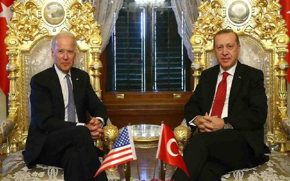 أردوغان يحذر بايدن
