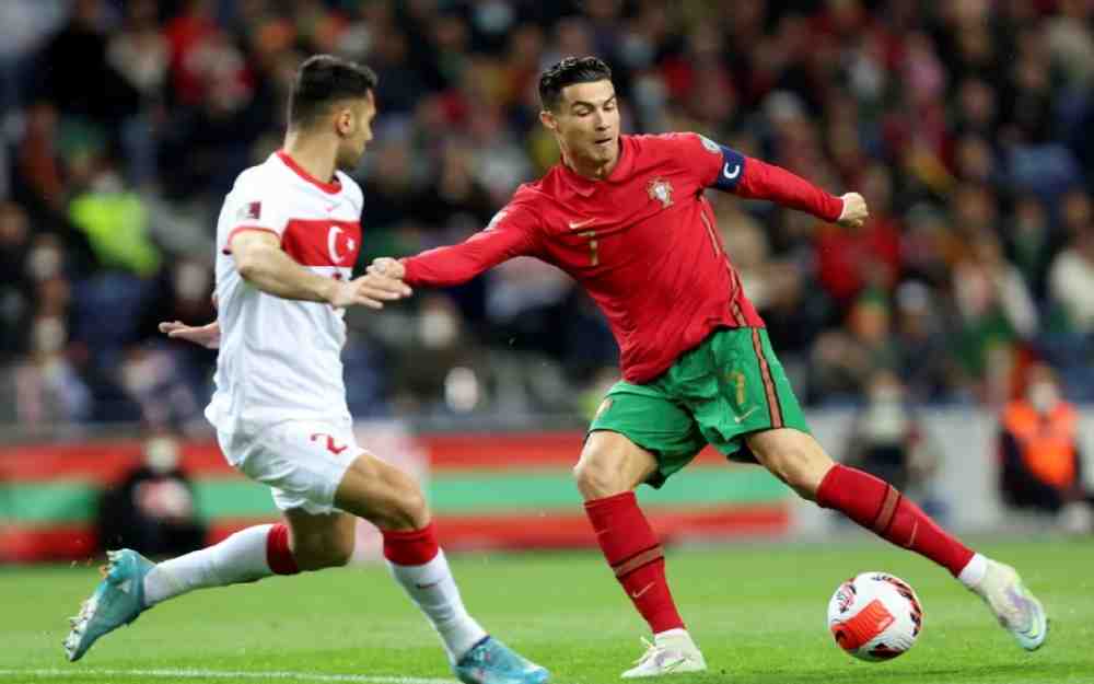 منتخب البرتغال أمام تركيا