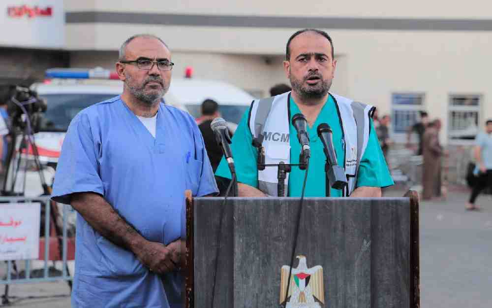 مدير مجمع الشفاء في غزة