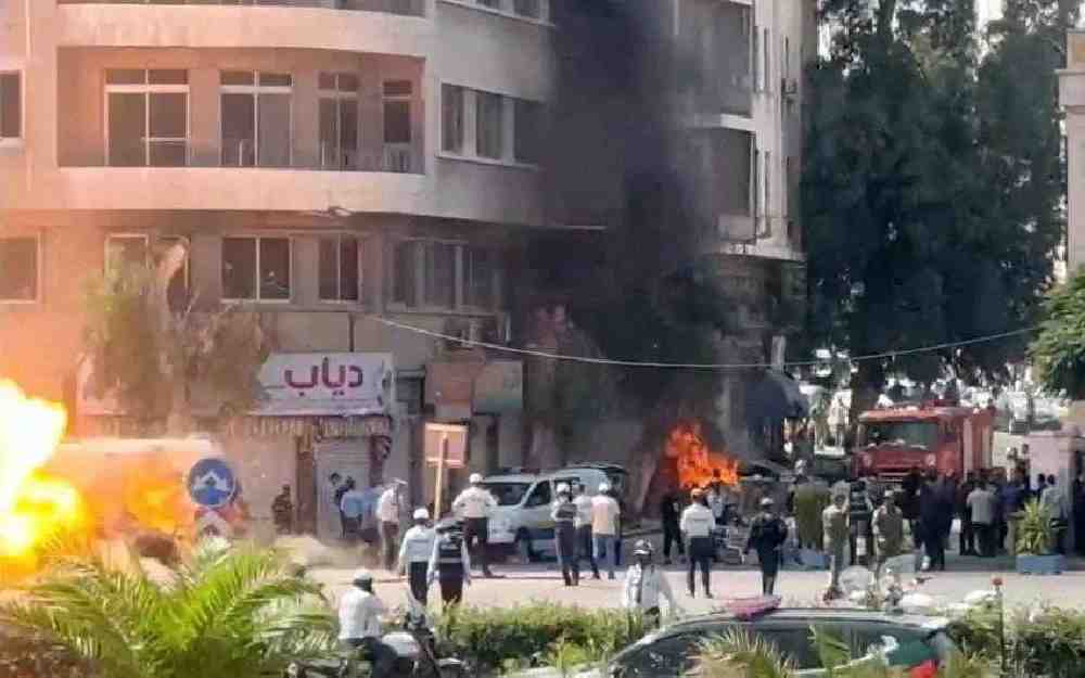 إقامة ماكرون في دمشق