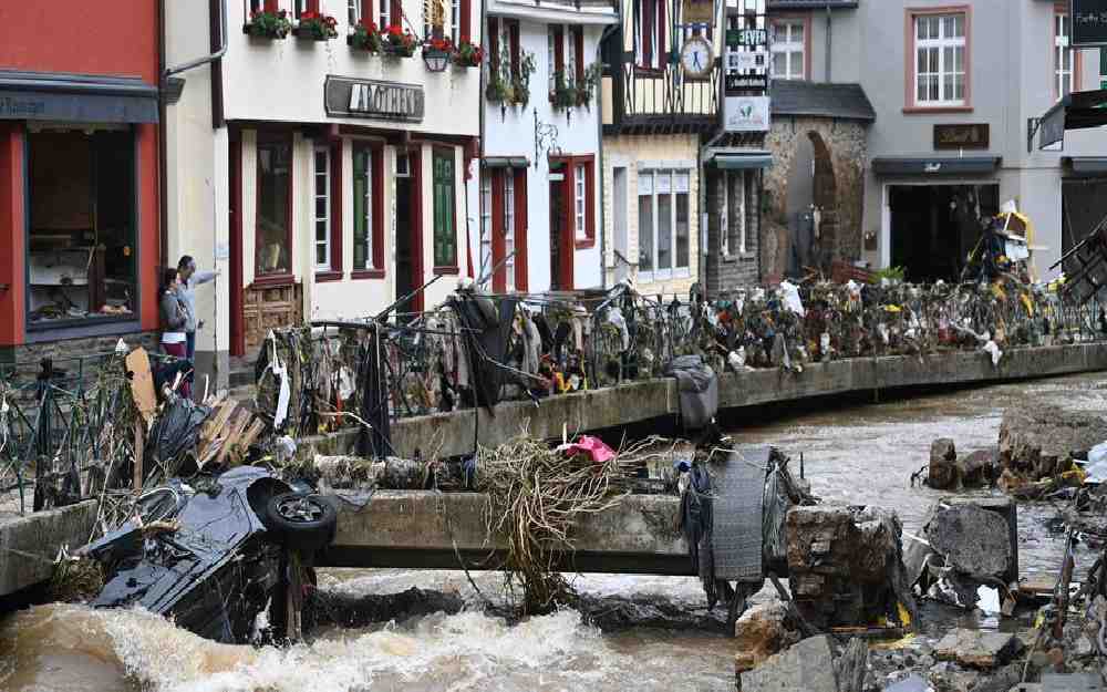 فيضانات تجتاح أوروبا