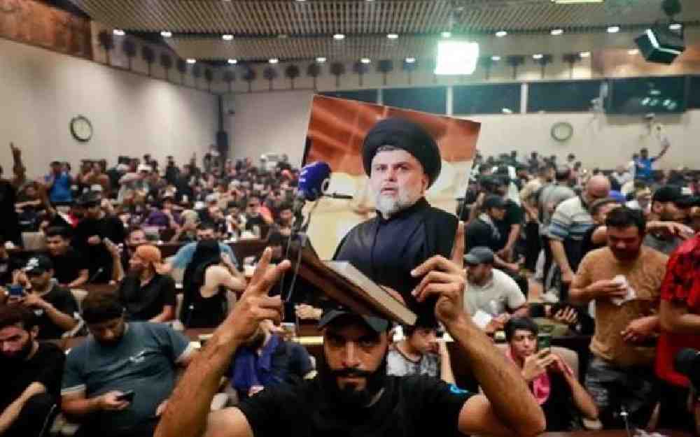 زعيم التيار الصدري مقتدى الصدر