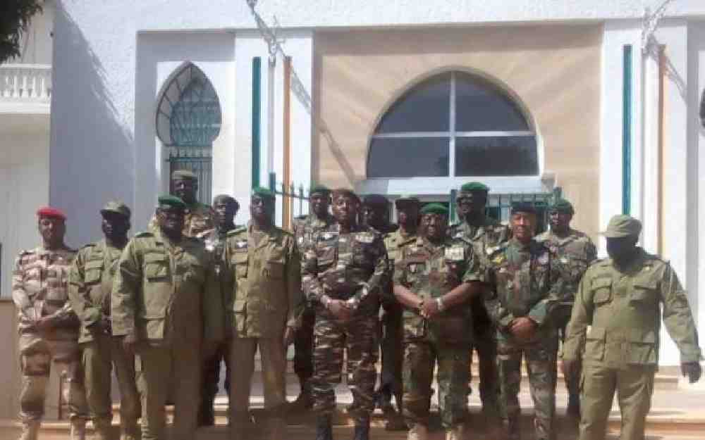قادة الانقلاب في النيجر