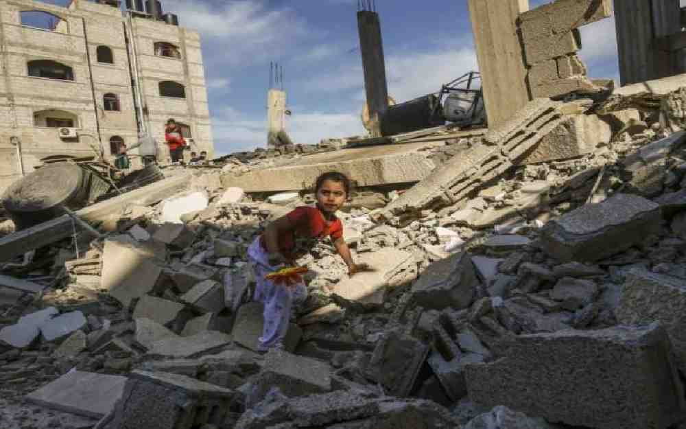 الغارات الصهيونية على غزة