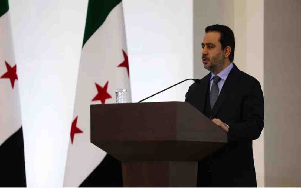 وزير الخارجية السوري أسعد الشيباني