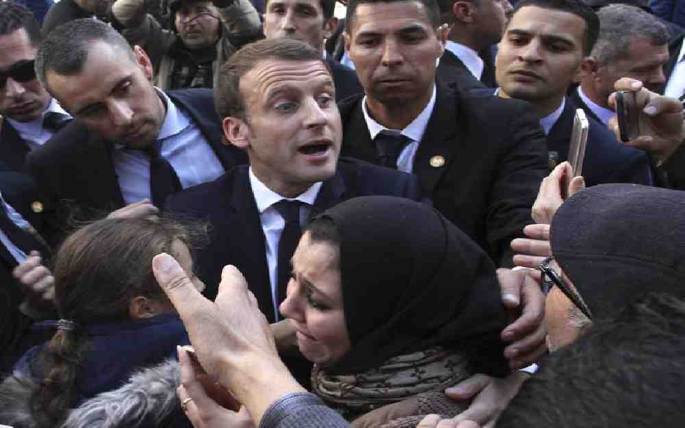 زيارة ماكرون للجزائر