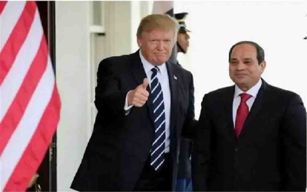 دونالد ترامب السيسي