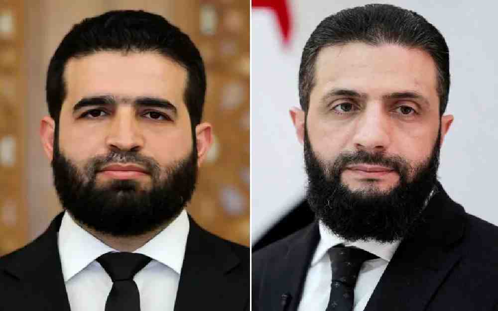 الرئيس السوري أحمد الشرع