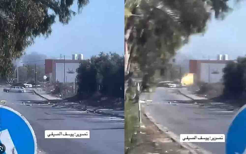 توغل دبابات إسرائيلية في شارع صلاح الدين