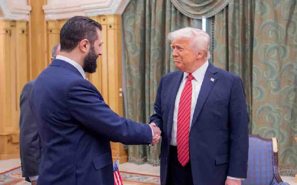 ترامب والشرع في البيت الأبيض