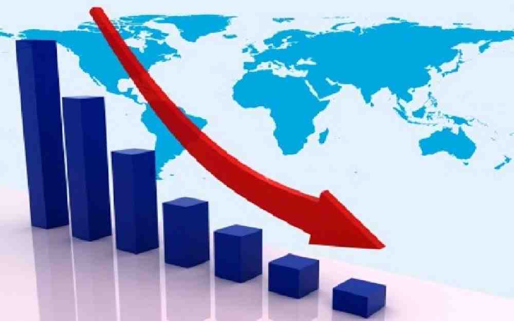 استمرار تدهور النمو الاقتصادي العالمي