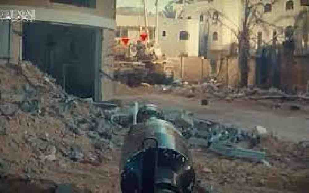 تفجير دبابات إسرائيلية