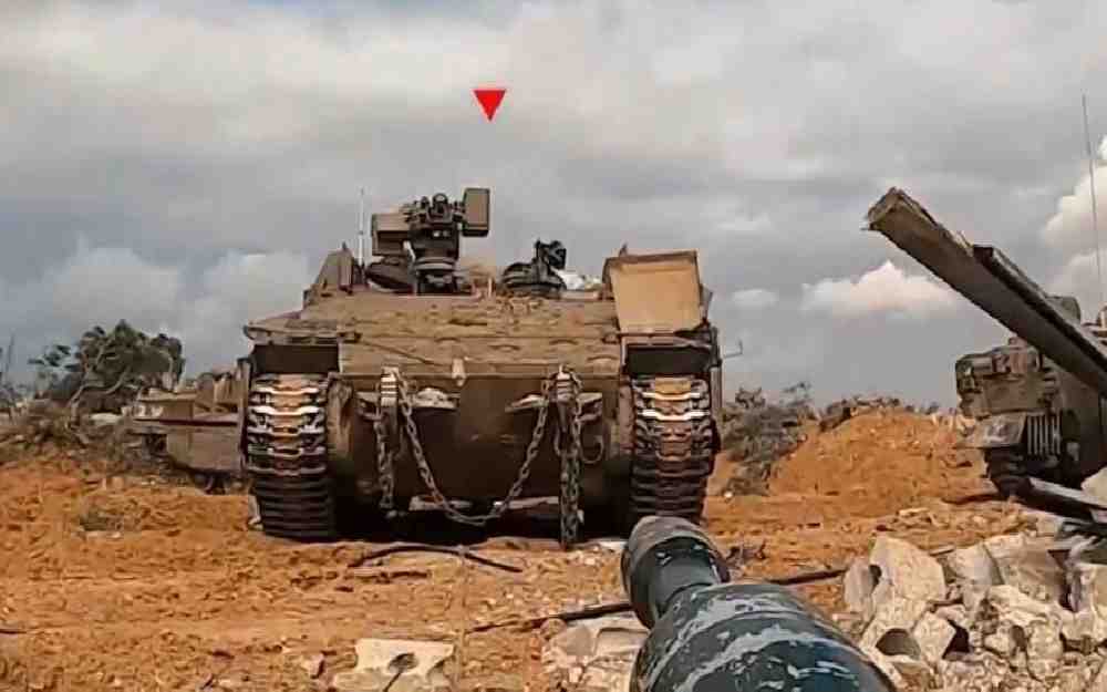 القسام تدمر دبابتين