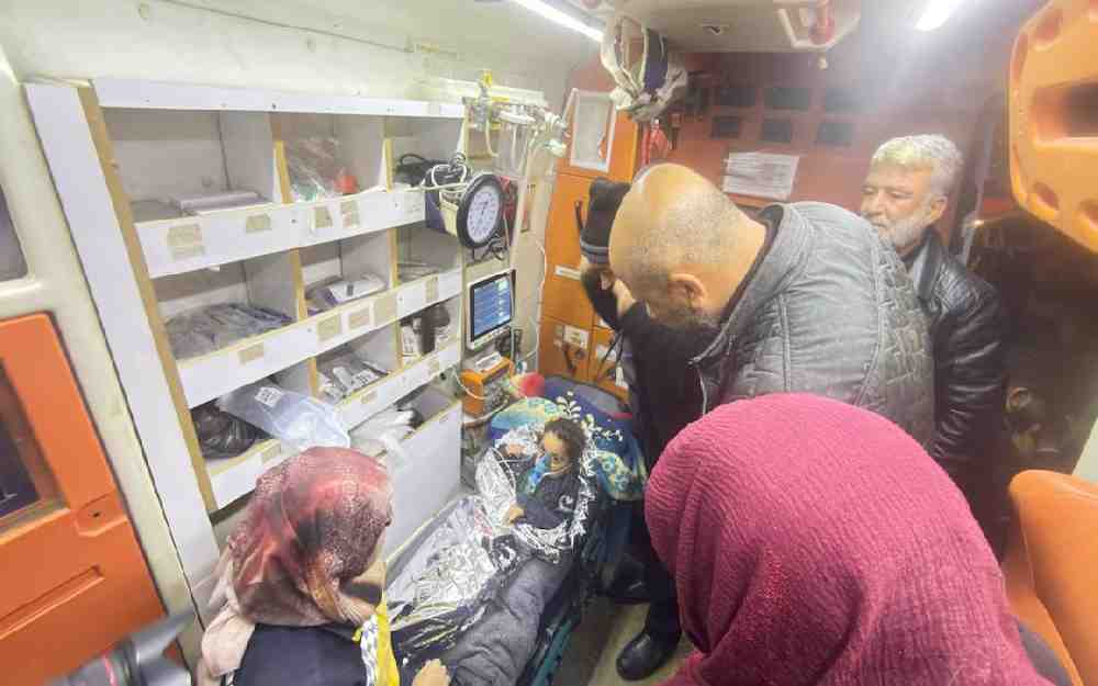 إنقاذ الطفلة شذى من داخل بئر