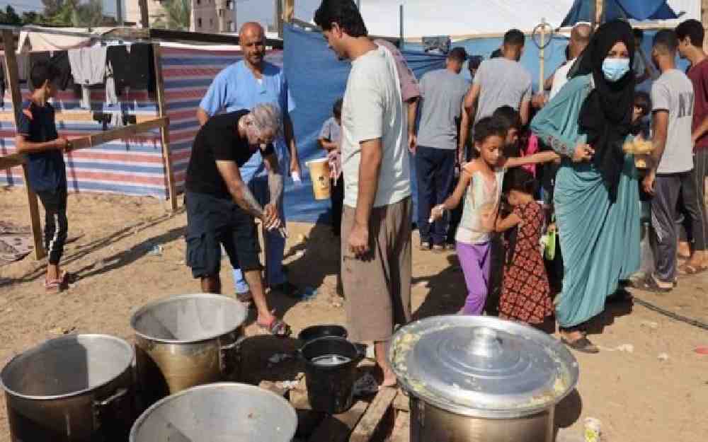 الجوع ينتشر في قطاع غزة
