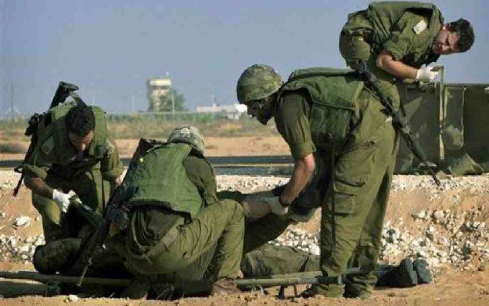 إصابة 5 آلاف جندي إسرائيلي