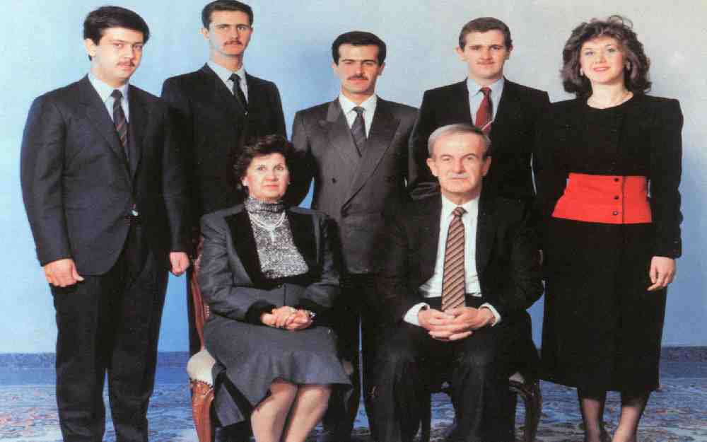 عائلة الأسد في سوريا