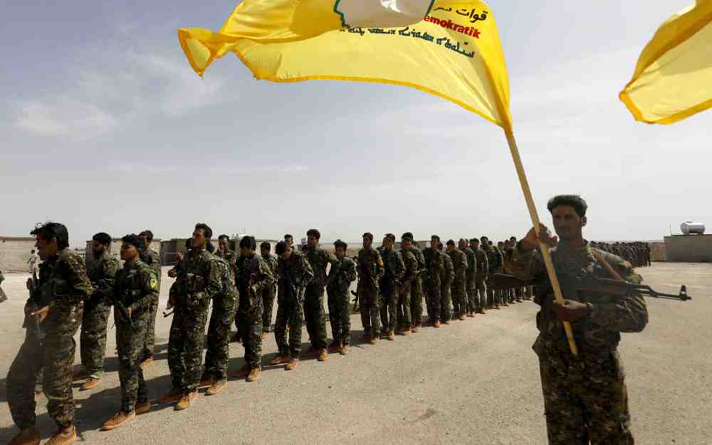 وحدات حماية الشعب الكردية شمال سوريا